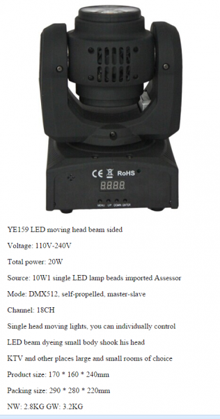 LED Moving Head Light