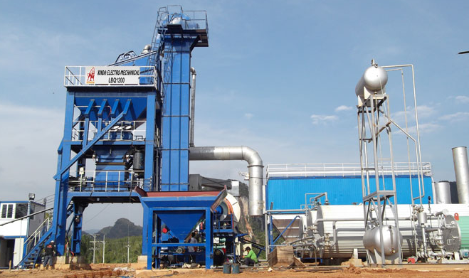 Asphalt Batch Mixing Plant