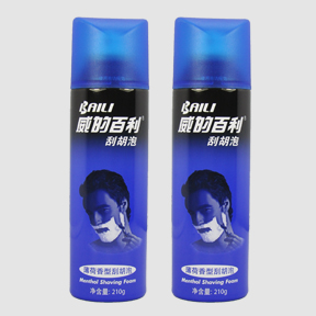 210g mint flavor shaving foam