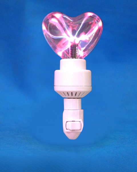 2.5” Plasma Heart shaped Night light