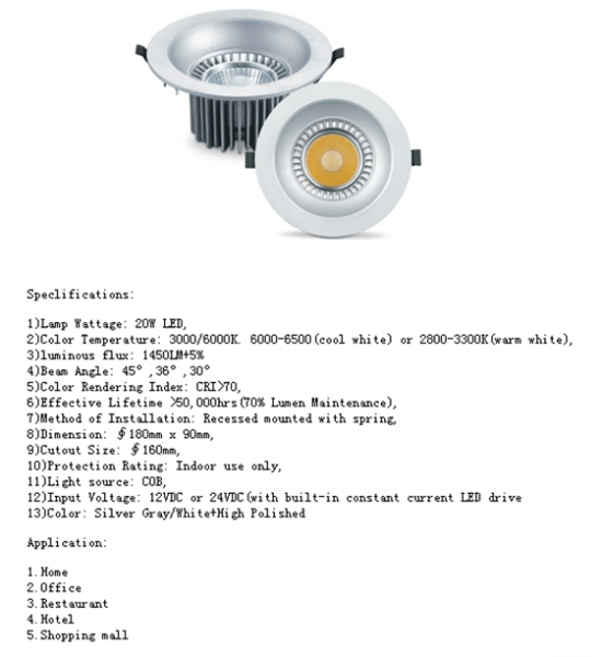 LED DownLighters